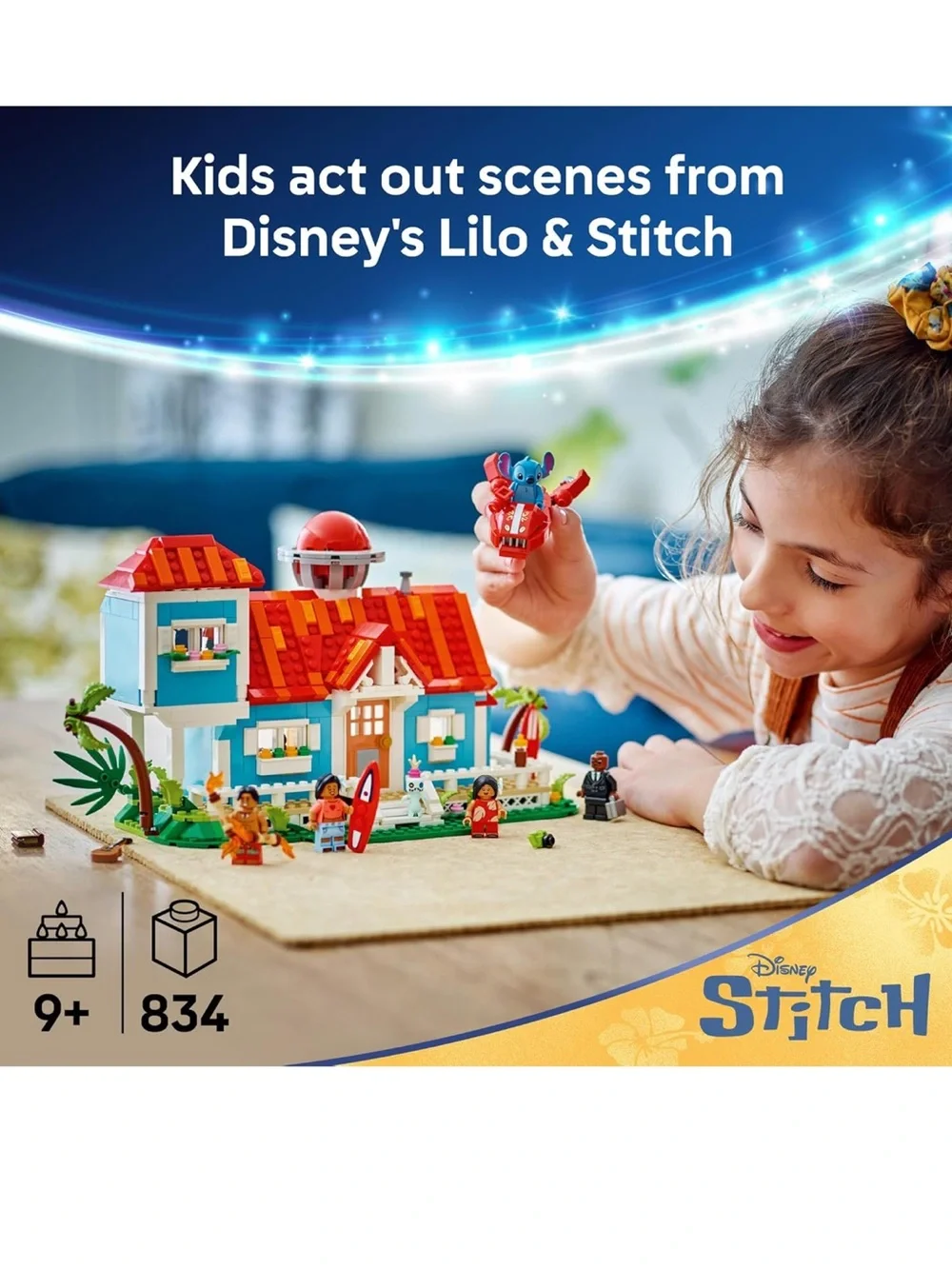 Lilo and Stitch Beach House Lego Set - Picture 4 of 5